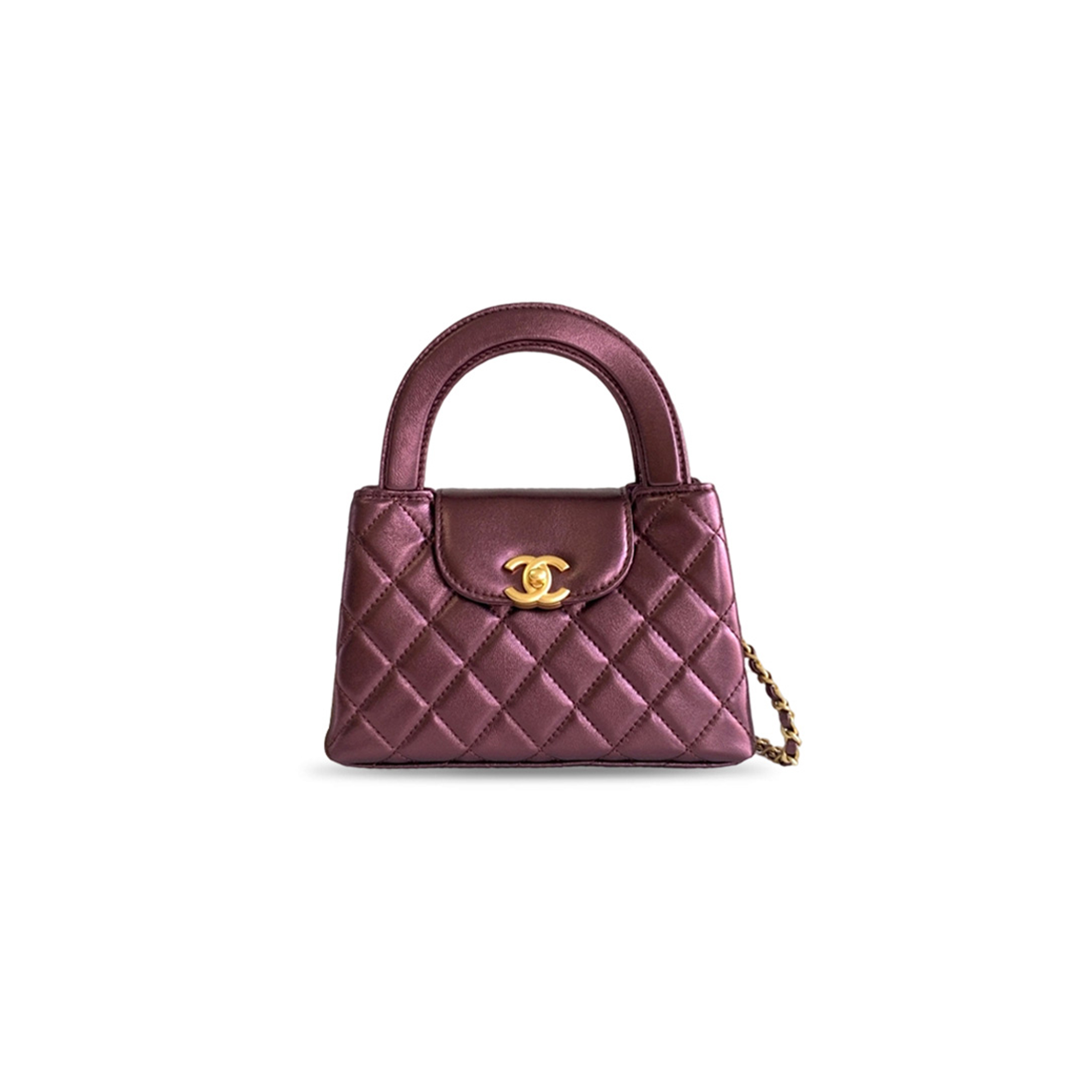 CHANEL MINI KELLY HANDLE BAG AS4416 (19*13*7cm)